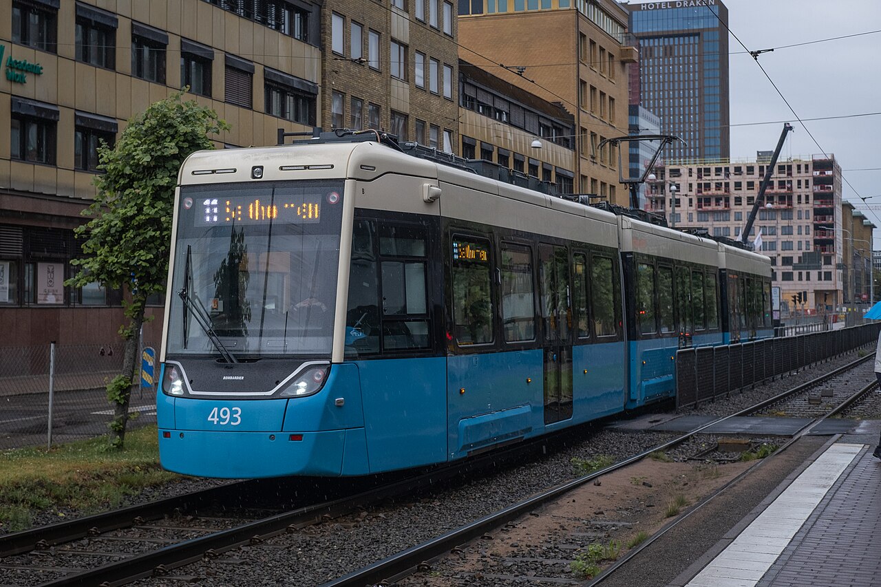 Göteborgs nya spårvagnslinje 12 är här!