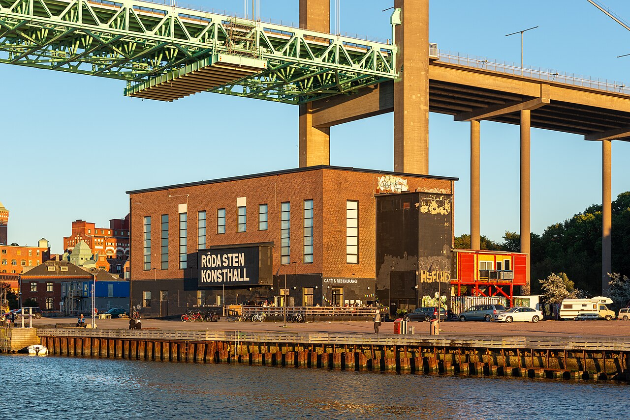 Röda Sten Konsthall – pannhuset under bron som blev konsthall